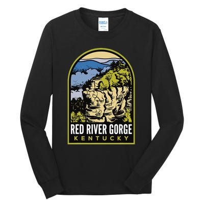 Red River Gorge Chimney Top Rock Tall Long Sleeve T-Shirt