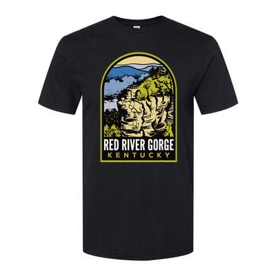 Red River Gorge Chimney Top Rock Softstyle® CVC T-Shirt