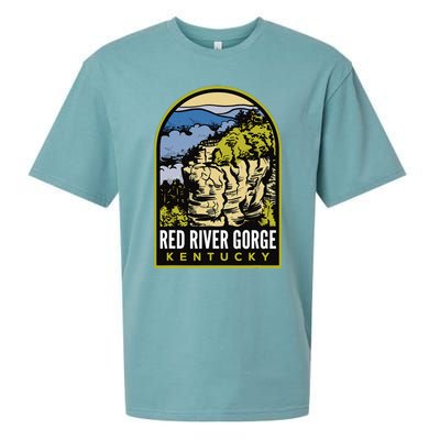 Red River Gorge Chimney Top Rock Sueded Cloud Jersey T-Shirt