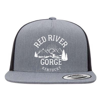 Red River Gorge Hike Kentucky Parks Hiking Flat Bill Trucker Hat