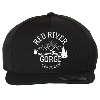 Red River Gorge Hike Kentucky Parks Hiking Wool Snapback Cap