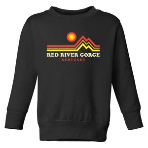 Red River Gorge Kentucky Daniel Boone National Forest Toddler Sweatshirt