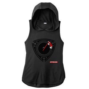 Rx8 Redline Gift Ladies PosiCharge Tri-Blend Wicking Draft Hoodie Tank