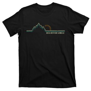 Red River Gorge Kentucky Retro Mountain T-Shirt