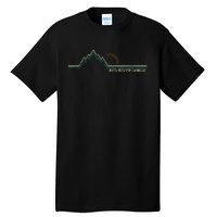 Red River Gorge Kentucky Retro Mountain Tall T-Shirt