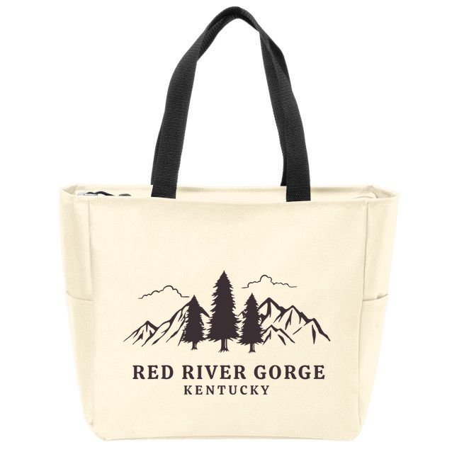 Red River Gorge Mountains Zip Tote Bag