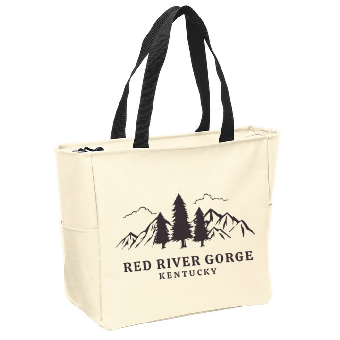 Red River Gorge Mountains Zip Tote Bag