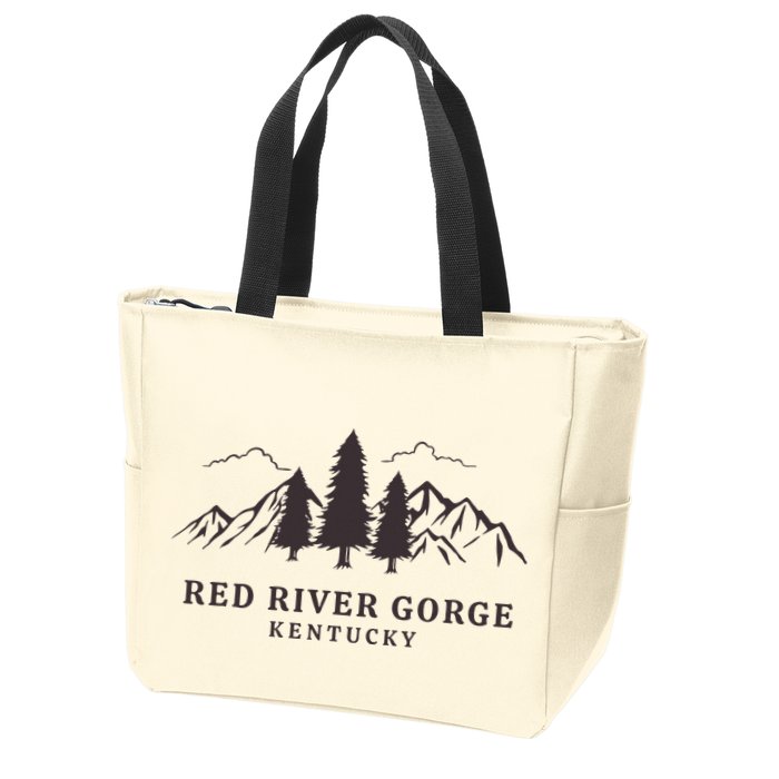 Red River Gorge Mountains Zip Tote Bag