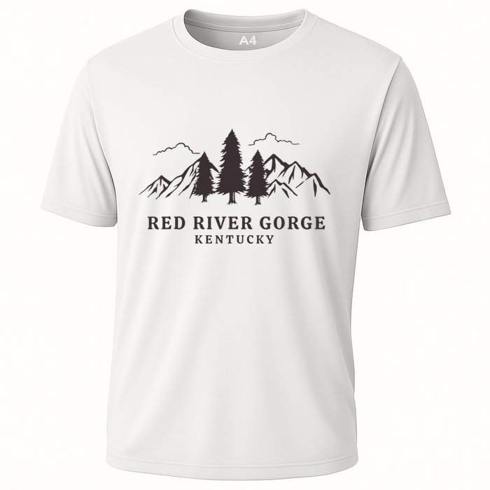 Red River Gorge Mountains Cooling Performance Crew T-Shirt