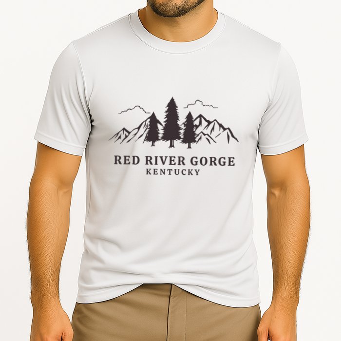 Red River Gorge Mountains Cooling Performance Crew T-Shirt