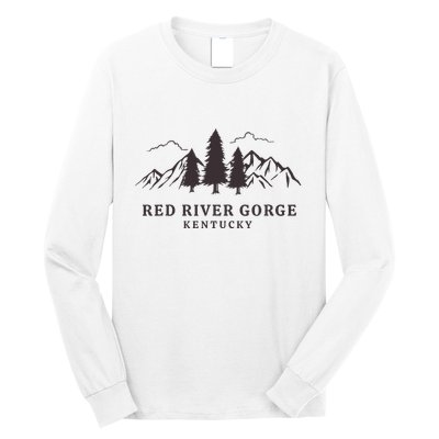Red River Gorge Mountains Long Sleeve Shirt