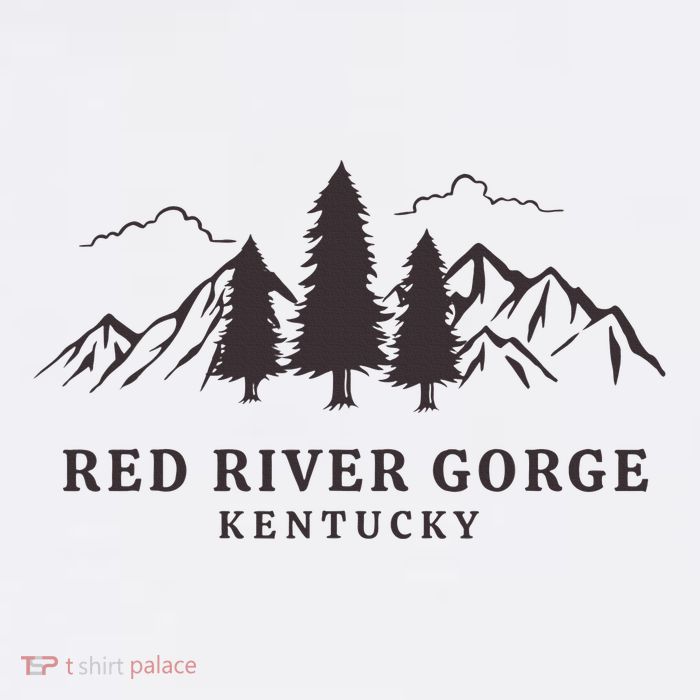 Red River Gorge Mountains Tall T-Shirt