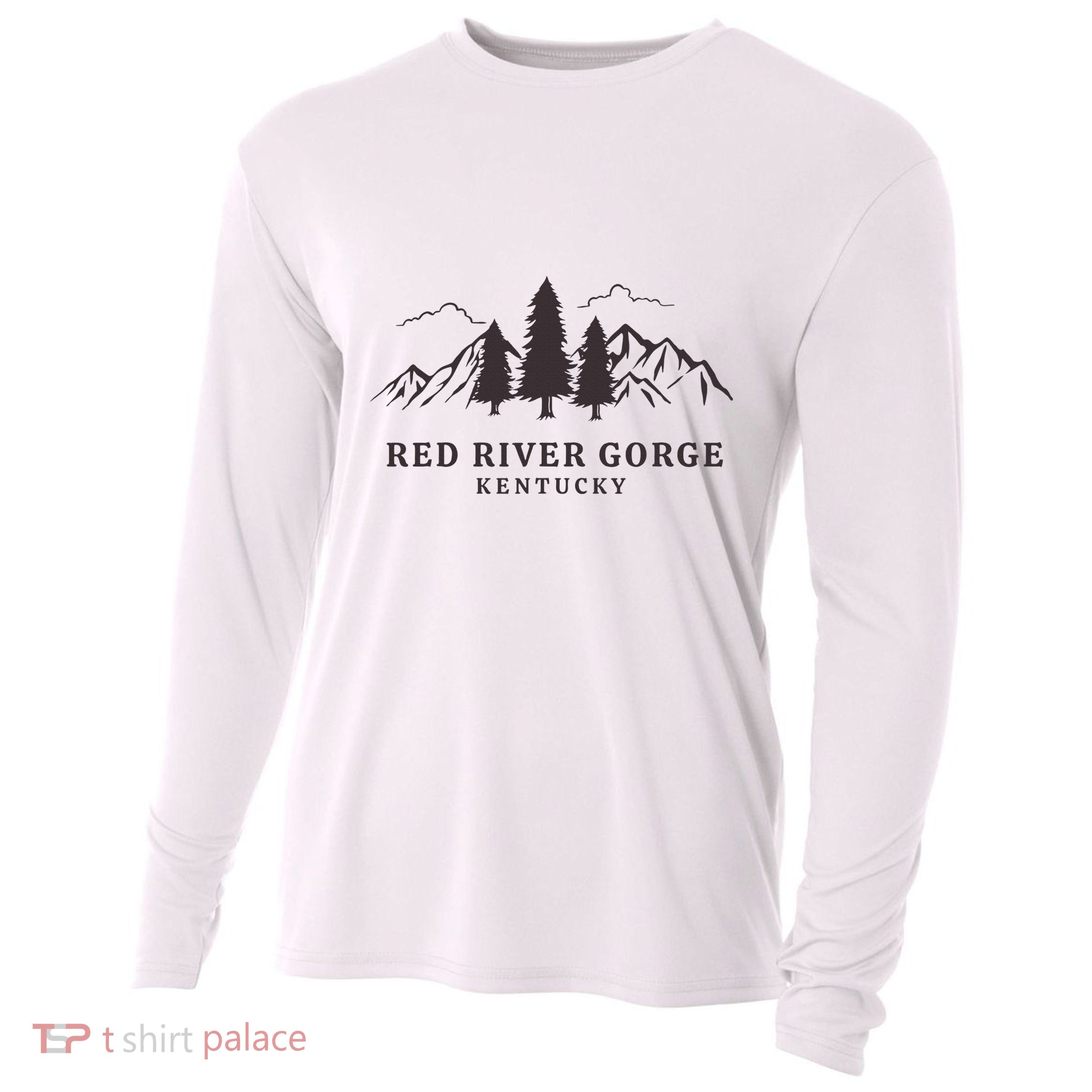 Red River Gorge Mountains Cooling Performance Long Sleeve Crew