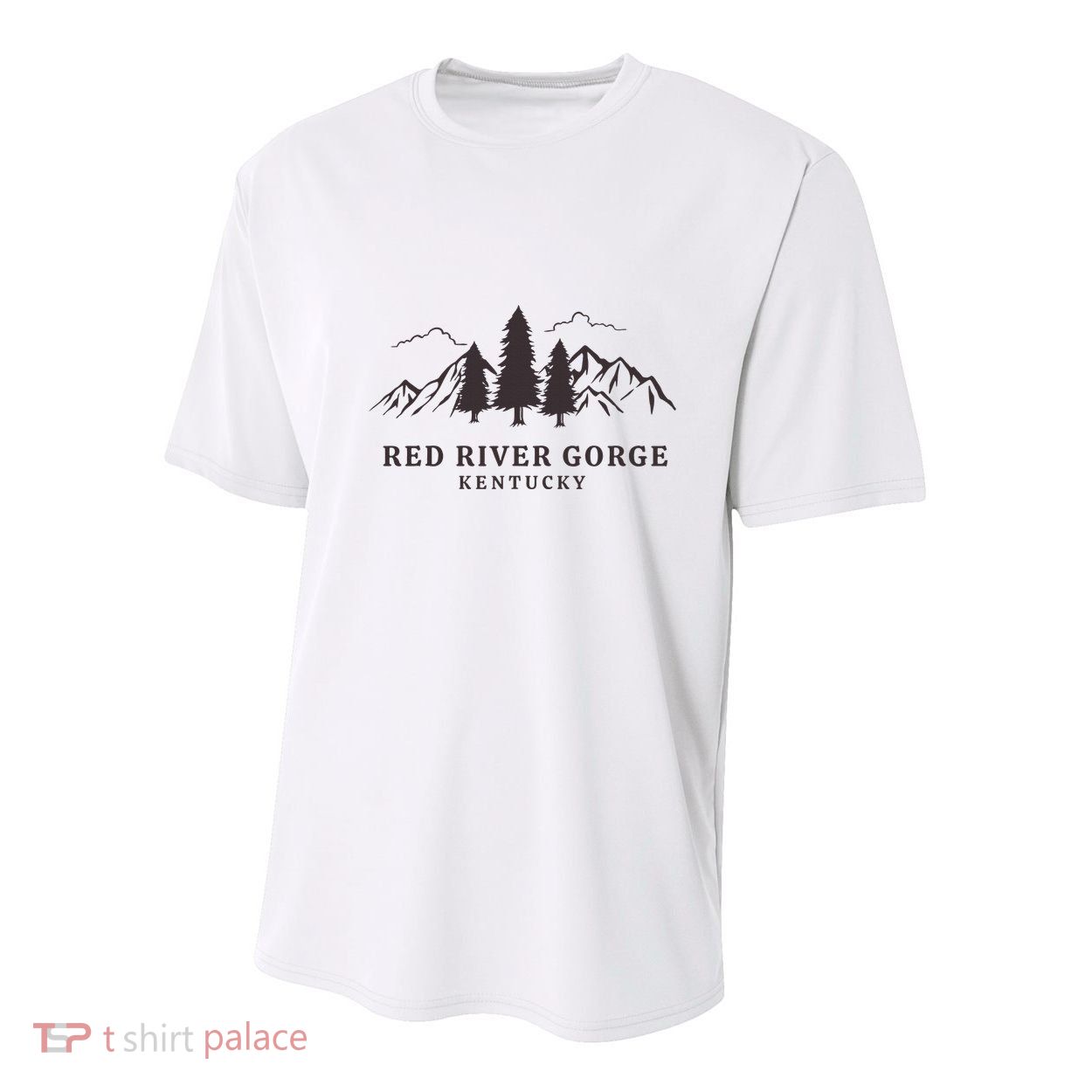 Red River Gorge Mountains Youth Performance Sprint T-Shirt