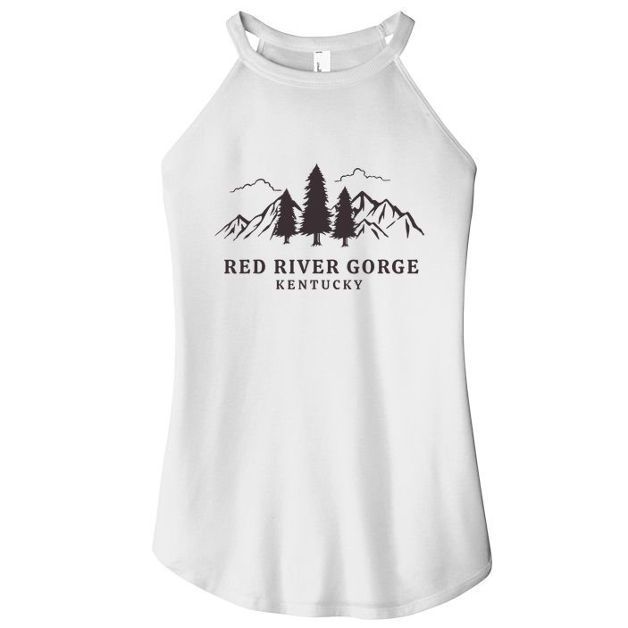 Red River Gorge Mountains Women's Perfect Tri Rocker Tank