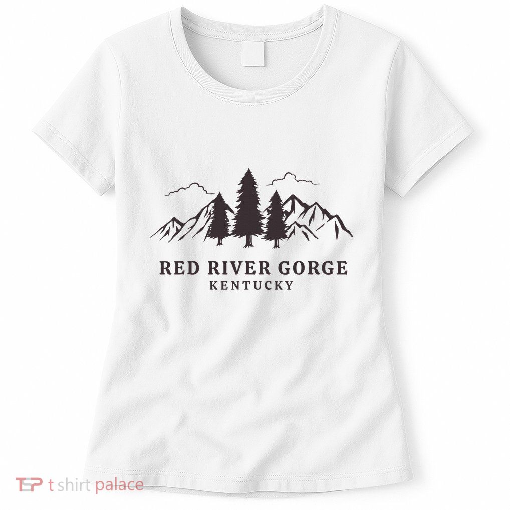 Red River Gorge Mountains Womens T-Shirt