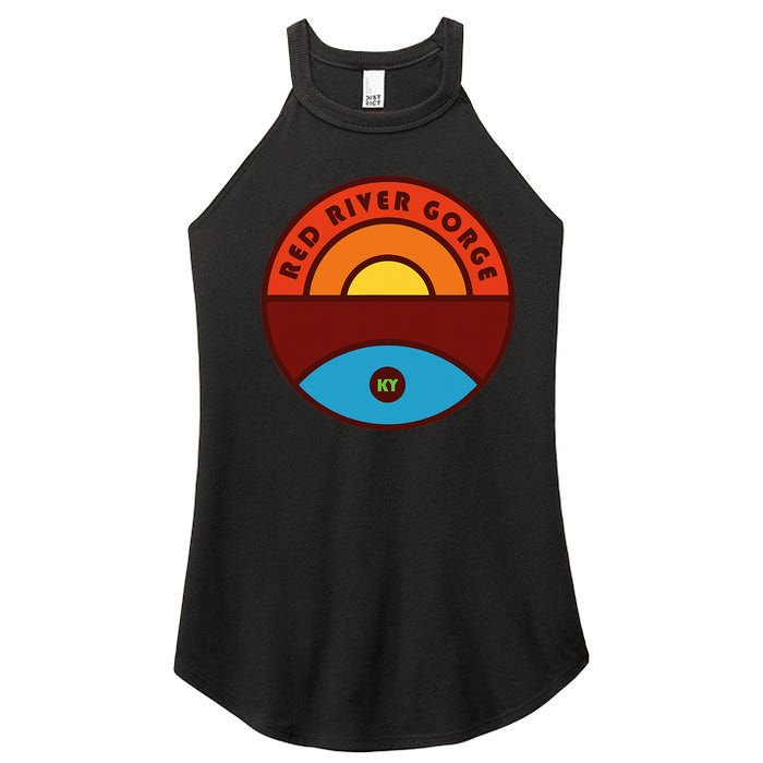 Red River Gorge Kentucky Trail Women's Perfect Tri Rocker Tank