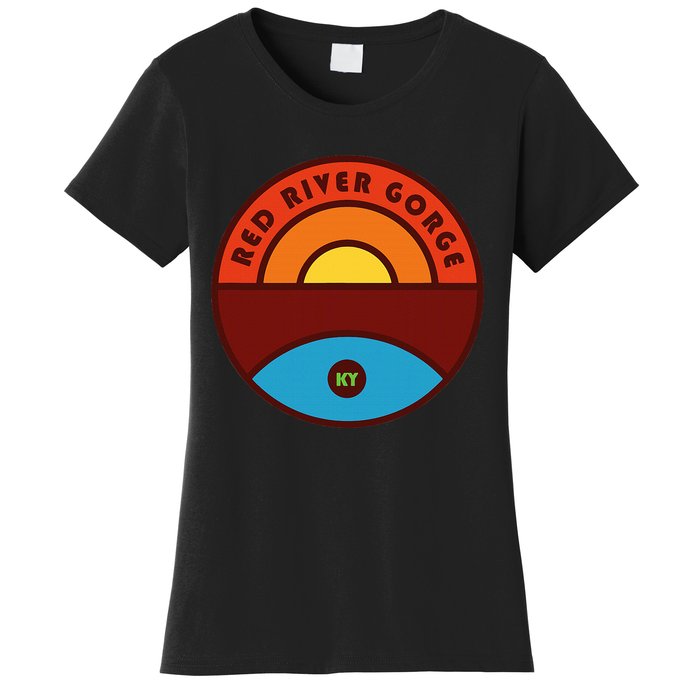 Red River Gorge Kentucky Trail Women's T-Shirt