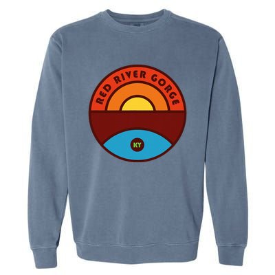 Red River Gorge Kentucky Trail Garment-Dyed Sweatshirt