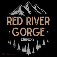 Red River Gorge T Kentucky Ky Vintage Mountain Long Sleeve Shirt