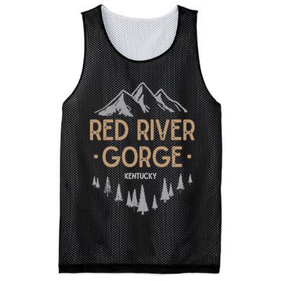 Red River Gorge T Kentucky Ky Vintage Mountain Mesh Reversible Basketball Jersey Tank