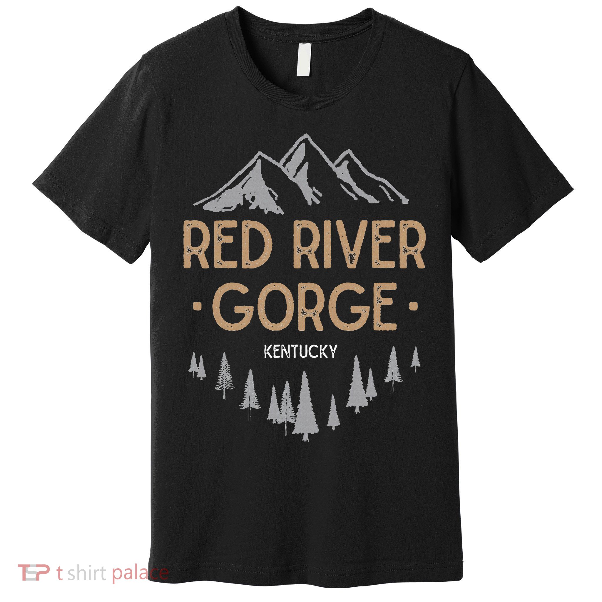 Red River Gorge T Kentucky Ky Vintage Mountain Premium T-Shirt