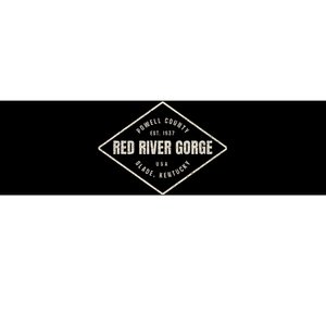 Red River Gorge Kentucky Souvenir Bumper Sticker