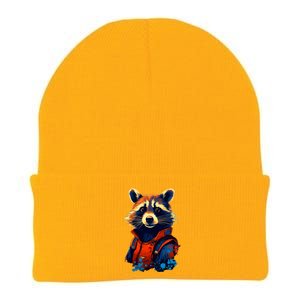 Raccoon Limited Edition Knit Cap Winter Beanie