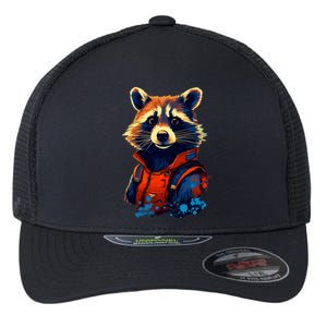 Raccoon Limited Edition Flexfit Unipanel Trucker Cap