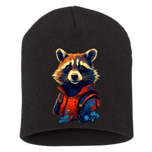 Raccoon Limited Edition Short Acrylic Beanie