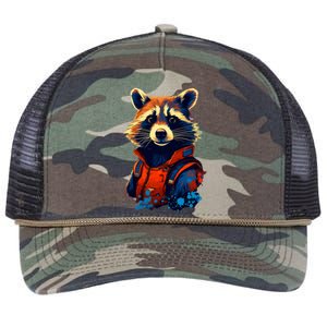 Raccoon Limited Edition Retro Rope Trucker Hat Cap