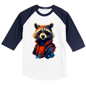 Raccoon Limited Edition Baseball Sleeve Shirt