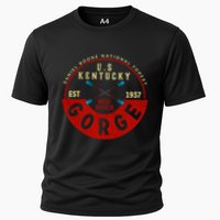 Red River Gorge Kentucky Aged Look Cooling Performance Crew T-Shirt