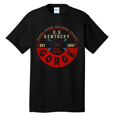 Red River Gorge Kentucky Aged Look Tall T-Shirt