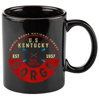 Red River Gorge Kentucky Aged Look 11oz C Handle Ceramic Mug