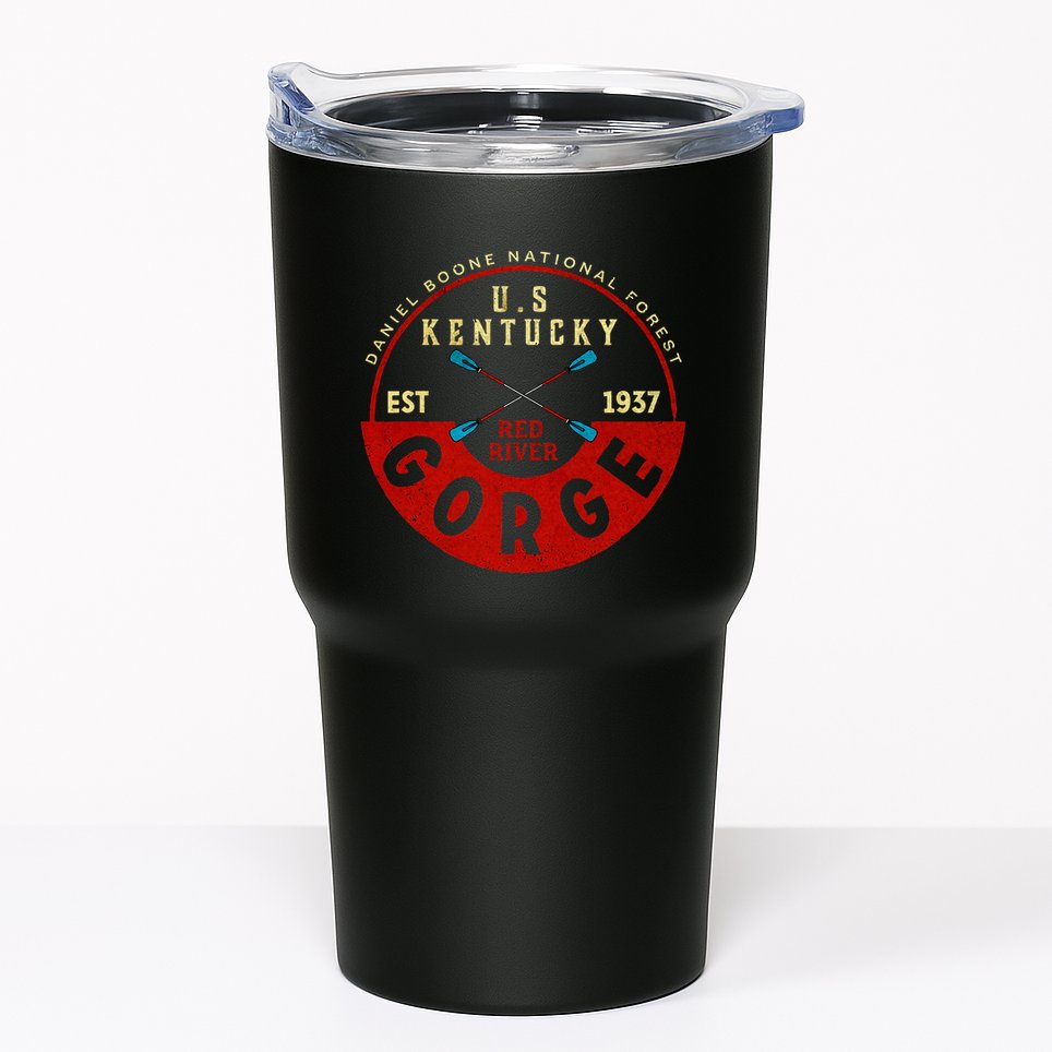 Red River Gorge Kentucky Aged Look Tumbler