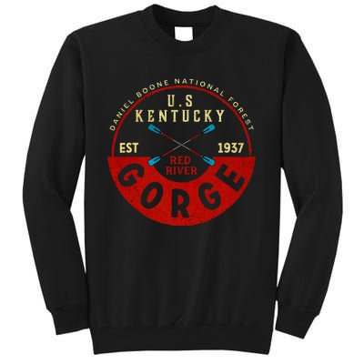 Red River Gorge Kentucky Aged Look Tall Sweatshirt