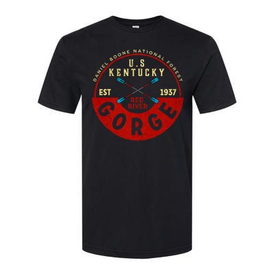 Red River Gorge Kentucky Aged Look Softstyle CVC T-Shirt