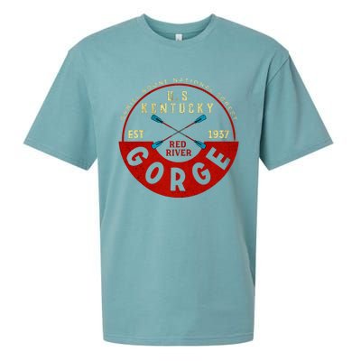 Red River Gorge Kentucky Aged Look Sueded Cloud Jersey T-Shirt