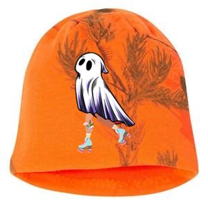 Rollerblade Roller Halloween Ghost Rolling Ghost Skating Cool Gift Kati - Camo Knit Beanie