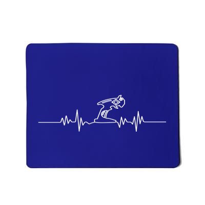 Rc Racing Heartbeat Line Pulse Remote Control Rc Car Meaningful Gift Mousepad