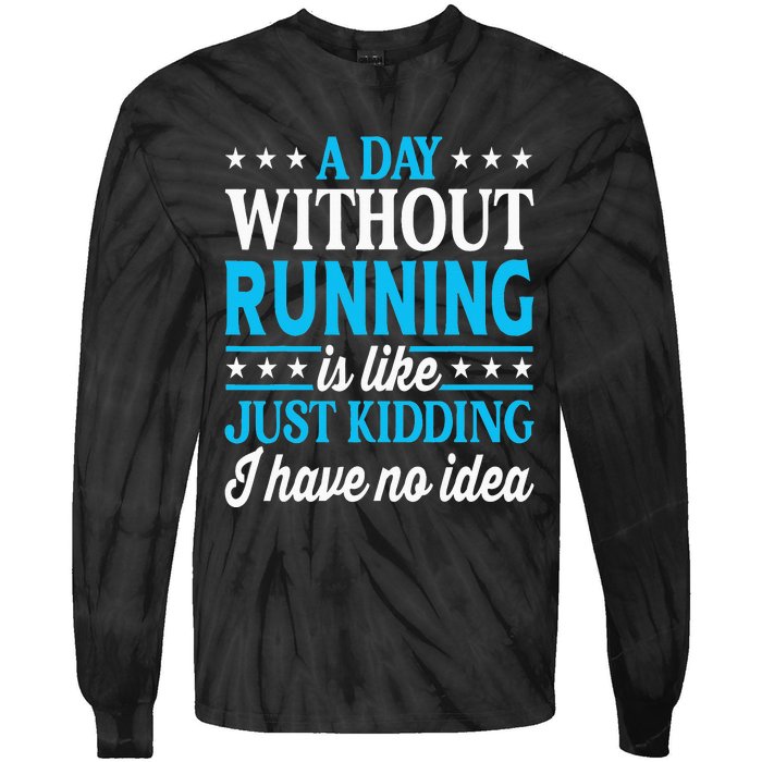 Running Runner Half Marathon Retired Vintage My Retirement Tie-Dye Long Sleeve Shirt