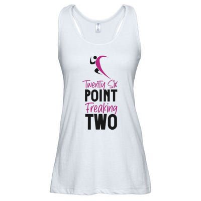 Running Runner Half Marathon TwentySix Point Freaking Two Ladies Essential Flowy Tank