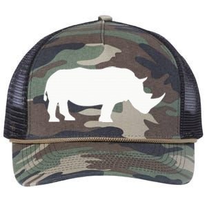 Rhino Retro Rope Trucker Hat Cap