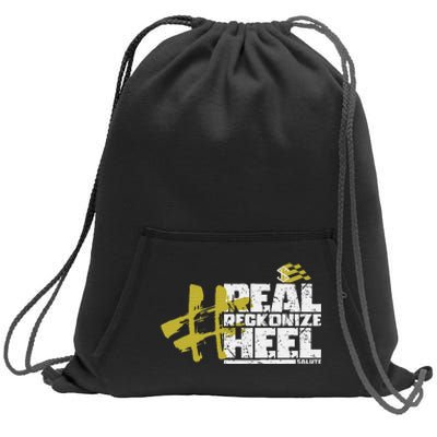 Real Reckonize Heel Salute Sweatshirt Cinch Pack Bag