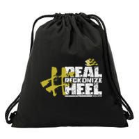 Real Reckonize Heel Salute Drawstring Bag