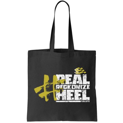 Real Reckonize Heel Salute Tote Bag