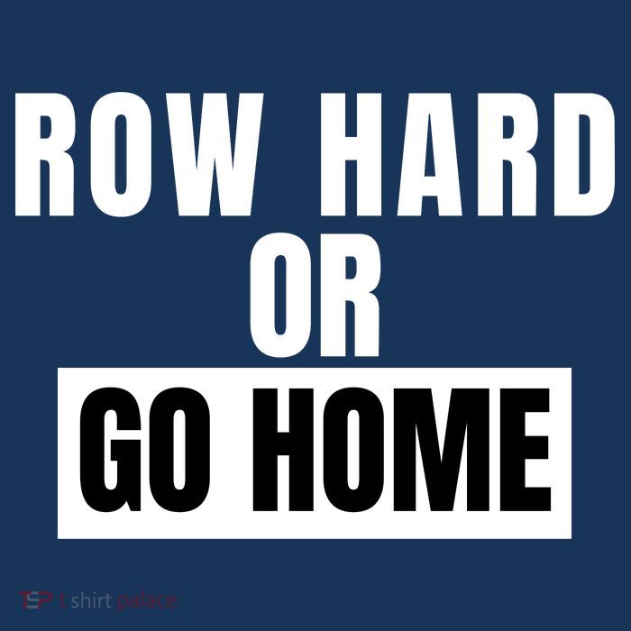 Rowing Row Hard Or Go Home For Crew Team Funny Rowing Rowing Crew Sustainable Beanie