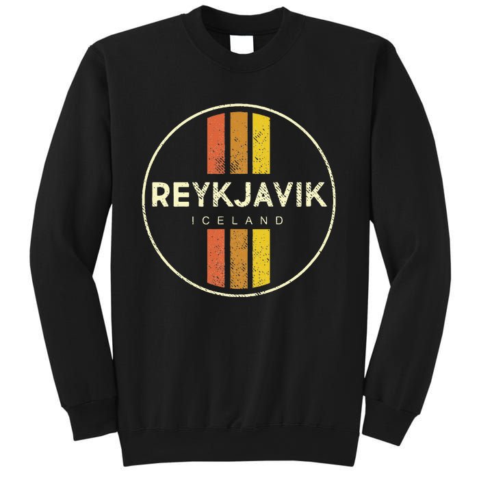 Retro Reykjavik Iceland Vintage Sweatshirt