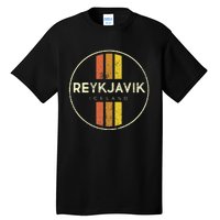 Retro Reykjavik Iceland Vintage Tall T-Shirt